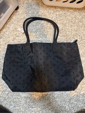 Victoria's Secret Black Nylon Tote Bag